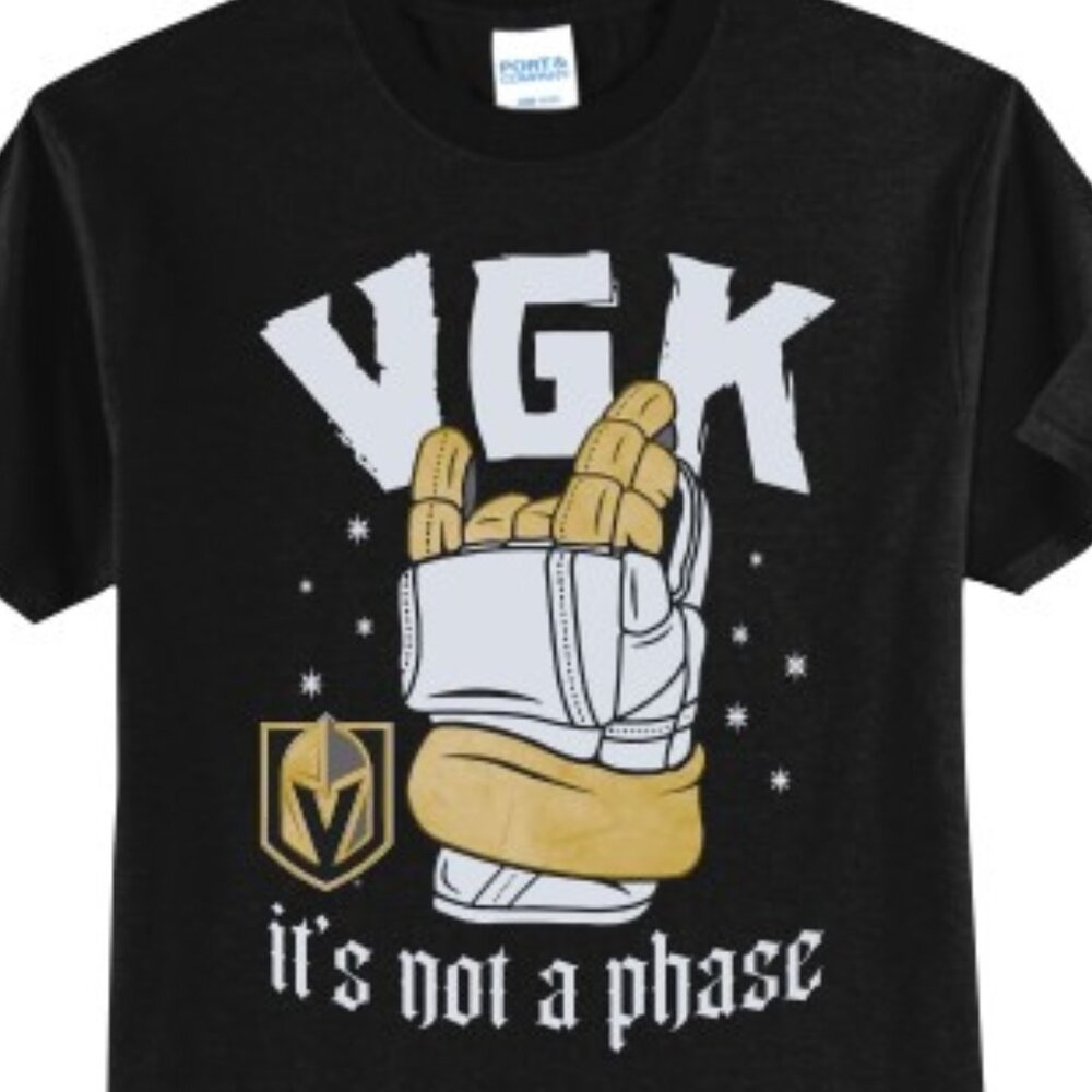 Vegas Golden Knights (VGK) It's Not A Phase - When We Are Home (Emo) T-Shirts